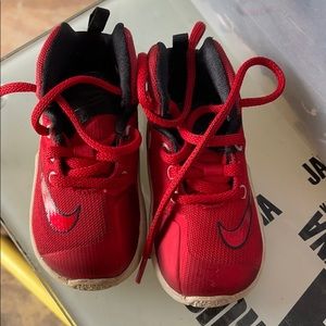 Nike red Toddler shoes size6
